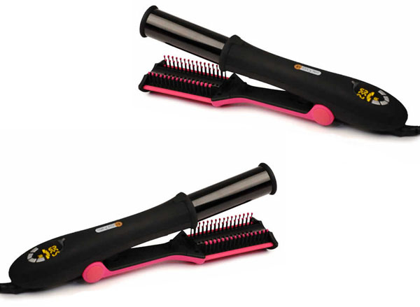 Two Instyler Australia Rotating Irons Black - Click Image to Close